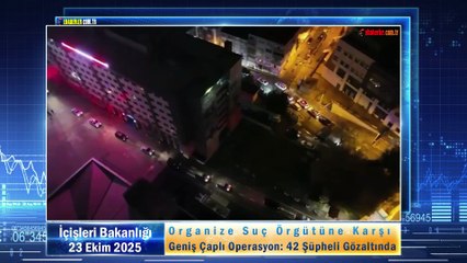 Organize Suç Örgütüne Karşı Geniş Çaplı Operasyon: 42 Şüpheli Gözaltında