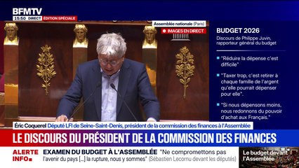 Éric Coquerel (LFI) "ne voit pas comment" le budget pourrait "être adopté"