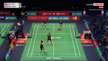 Le replay du quart de finale de Gicquel/Delrue - Badminton