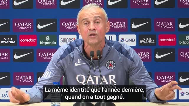 PSG - Luis Enrique : J'ai vu la même mentalité en Ligue 1 et en Europe