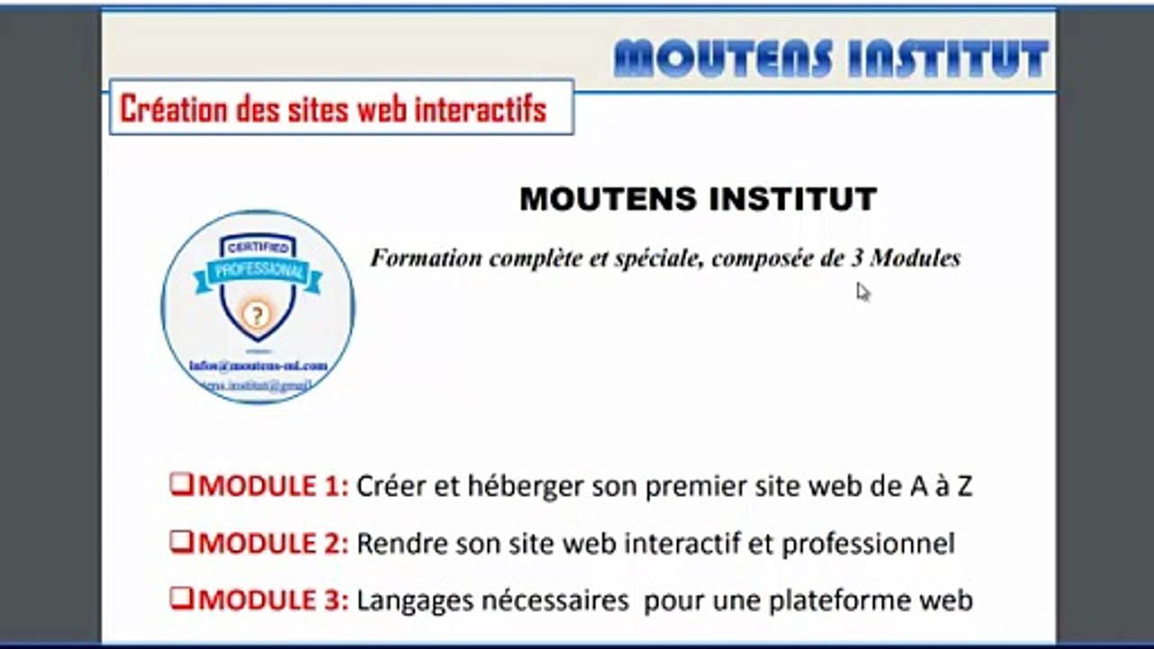 creation site web 3