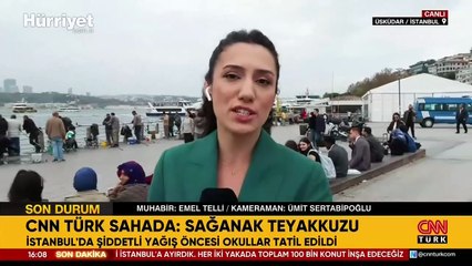 CNN TÜRK Meteoroloji Danışmanı Prof. Dr. Orhan Şen: Eve erken gitmekte fayda var