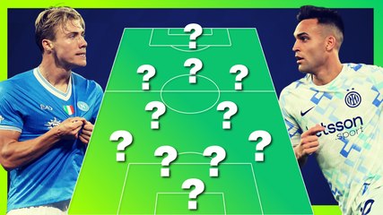 Chi gioca con Lautaro? Le probabili formazioni di Napoli-Inter