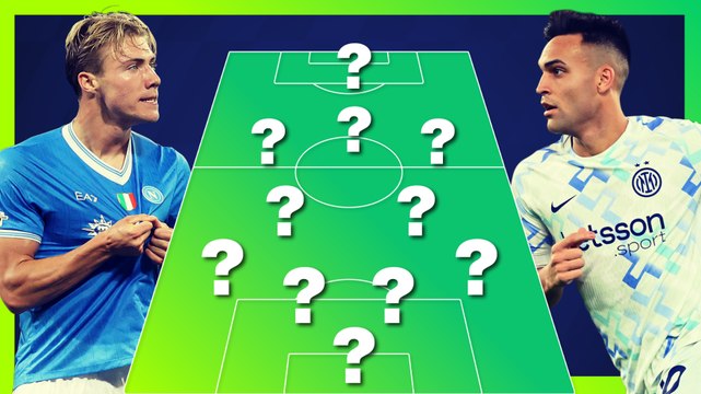 Chi gioca con Lautaro? Le probabili formazioni di Napoli-Inter