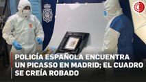 Policía española encuentra un Picasso en Madrid; el cuadro se creía robado