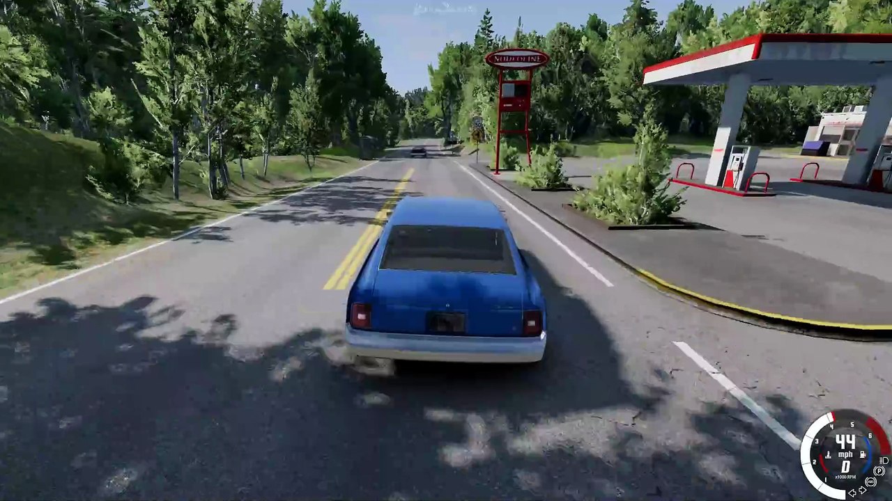 A Short Race In BeamNG Drive