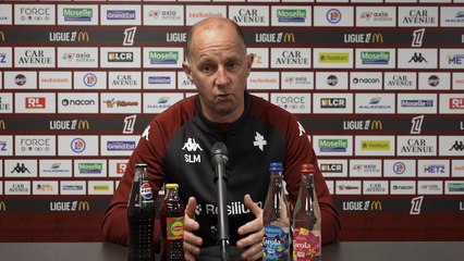Lille - Metz, la conférence d'avant-match