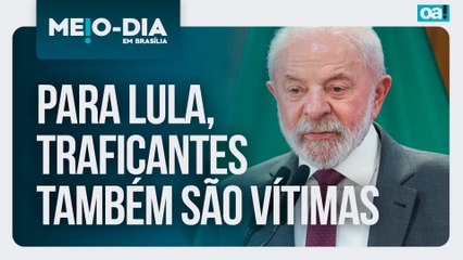 Para Lula, traficantes também são vítimas | Meio-Dia em Brasília - 24/10/2025