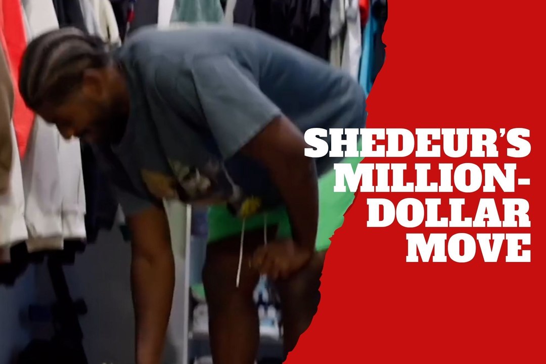 Shedeur Sanders teases his first signature cleats following Deion’s iconic Nike legacy