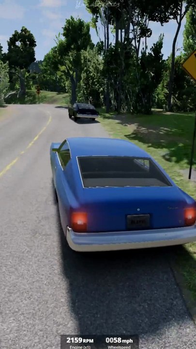 BeamNG Racing Fail #shorts #reels #fails