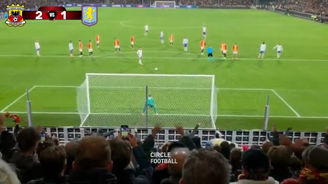 Go ahead eagles vs aston villa 2-1 | Highlights and goal | UEFA Europa League