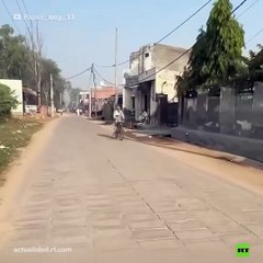 ¡Entrega impecable! Repartidor de periódicos se vuelve viral en redes (Video)