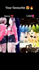 Who is the best 🤔 Nancy Momoland 🔥 vs Lisa blackpink 👿 #lisa #whoisbest #vs #nancy #shorts - NANCY EDITZ (360p, h264, youtube)