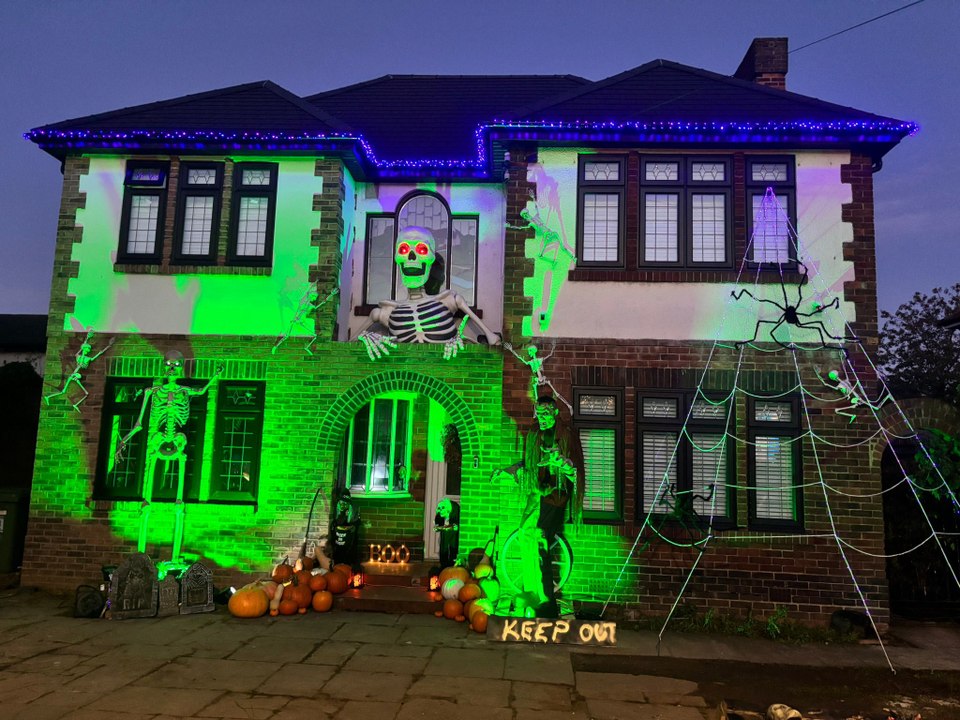 See this Hartlepool home's huge Halloween display
