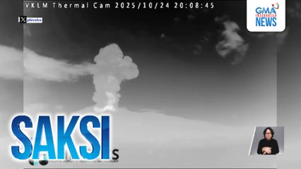 Bulkang Kanlaon, pumutok; nananatiling nakataas sa alert level 2 | Saksi