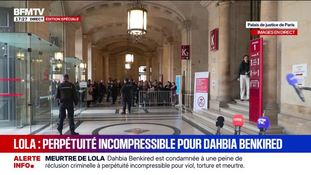 Procès du meurtre de Lola: Dahbia Benkired est condamnée à la réclusion criminelle à perpétuité incompressible pour viol, torture et meurtre