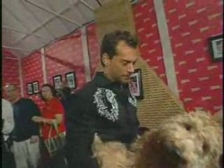 Christian de la Fuente Dances at Milk-Bones 100th ...