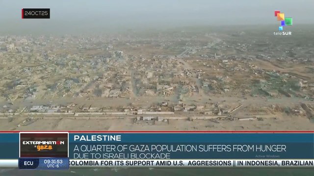 Palestine, a quarter of Gaza population suffers from hunger due to Israeli blockade