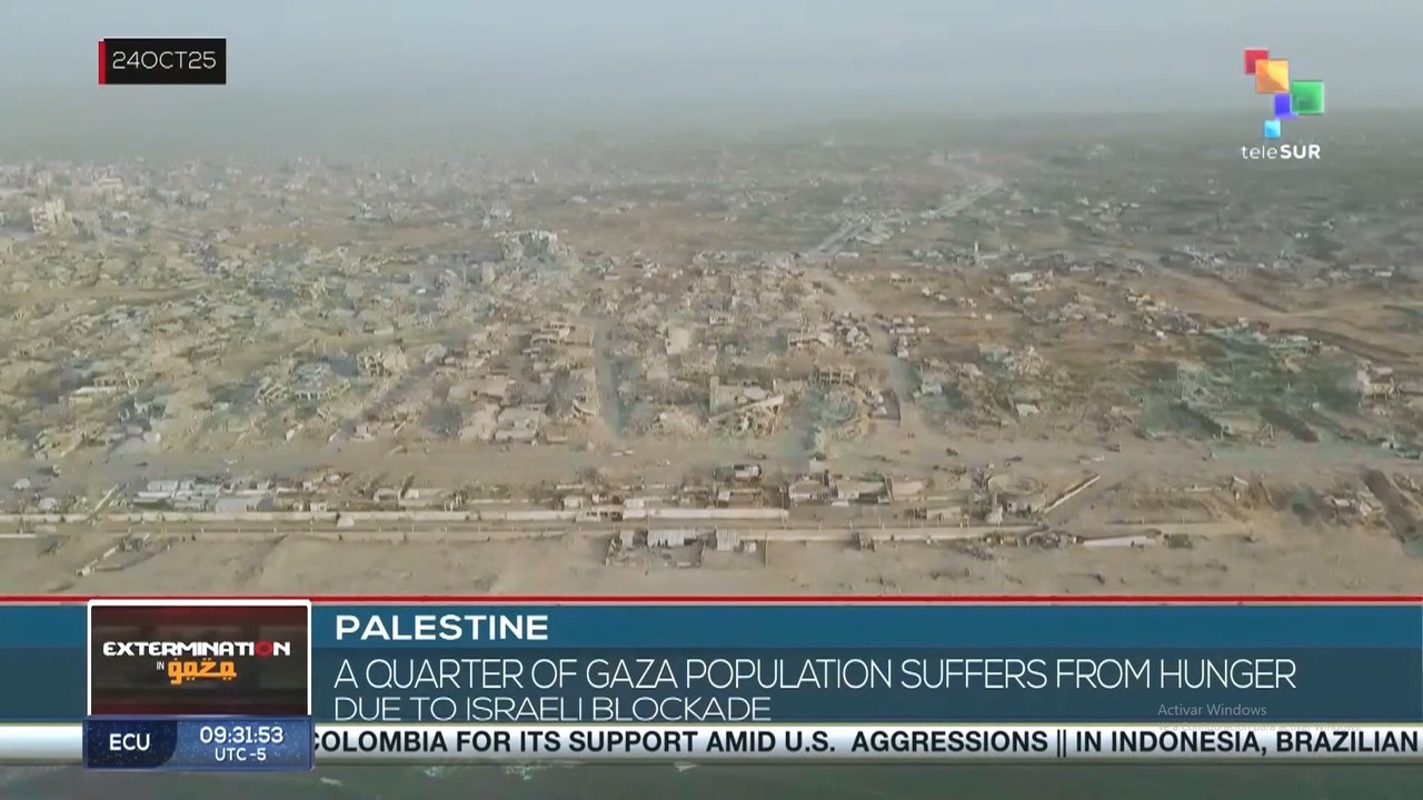 Palestine, a quarter of Gaza population suffers from hunger due to Israeli blockade