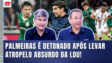 "O GRANDE CULPADO foi o ABEL! Se o PALMEIRAS for ELIMINADO DE NOVO..." ATROPELO da LDU é DETONADO!
