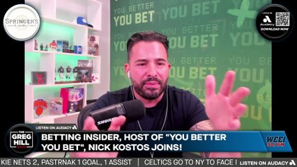 Betting Insider Nick Kostos joins live!