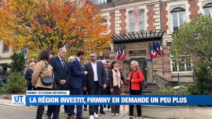 Le Président de Région , Fabrice Pannecoucke, en visite à Firminy, l'occasion de faire le point sur certains projets / Montbrison va accueillir la 6e étape du Tour de France Féminin l'été prochain / Les Verts se déplacent à Annecy ce week-end avec pour ob