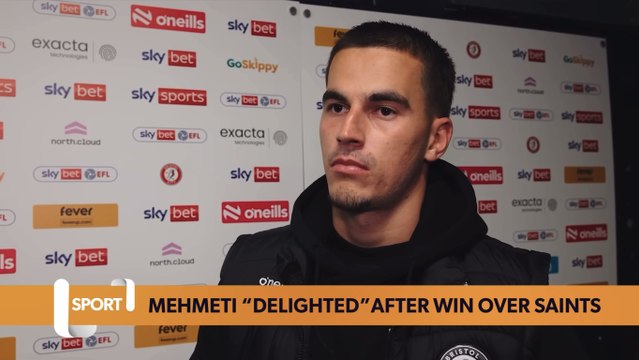 “Delighted!” | Anis Mehmeti | Bristol City 3-1 Southampton