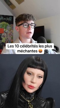 Les 10 célébrités les plus méchantes #célébrités #classement