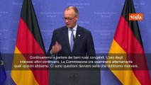 Il Cancelliere tedesco Merz: In un modo o nell'altro l'Ucraina sarà finanziata