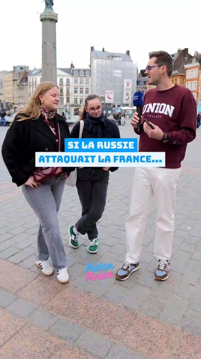 Si la Russie attaquait la France, qu'est ce que tu ferais ? #microtrottoir