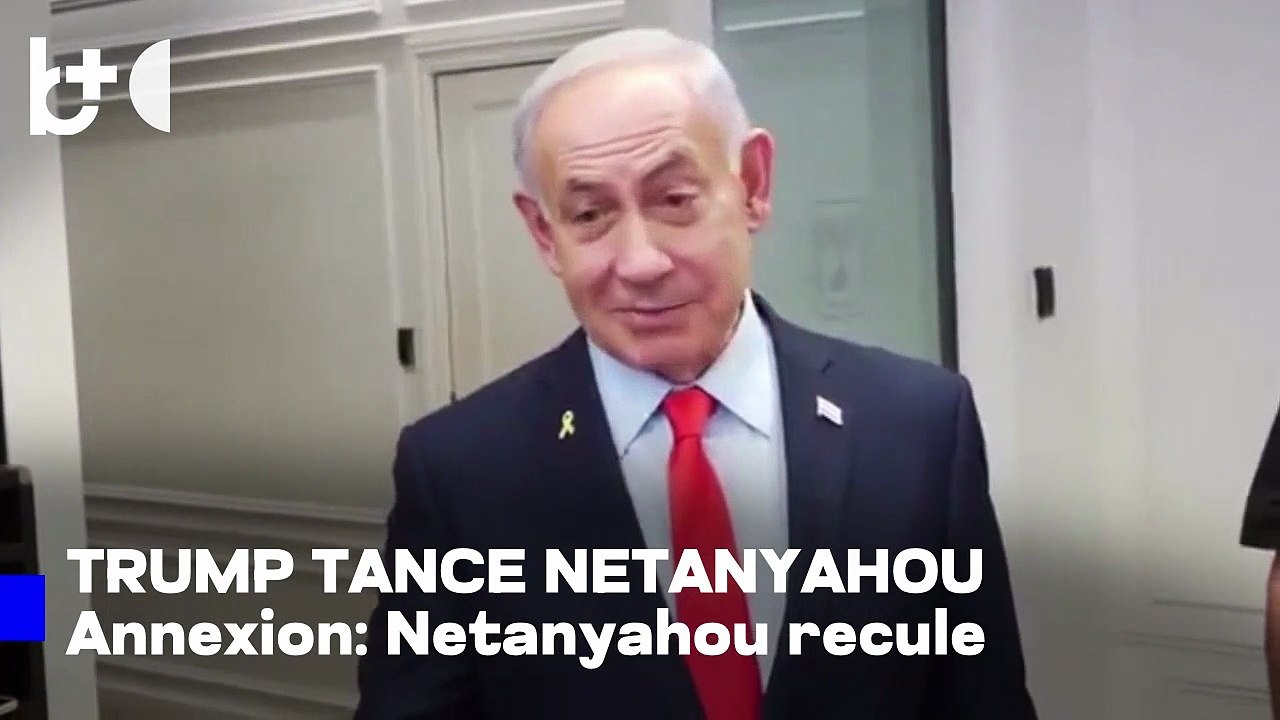 Trump menace Netanyahu. Le Premier ministre renonce à annexer la Cisjordanie.