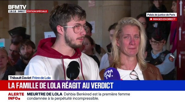Procès du meurtre de Lola: On a eu ce qu'on voulait , déclare Thibault Daviet, frère de Lola