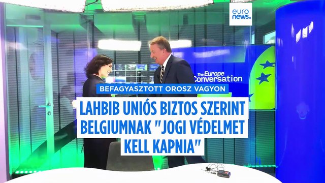 Lahbib uniós biztos: a befagyasztott orosz vagyon zárolásának feloldása csak idő kérdése