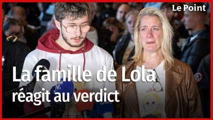 Meurtre de Lola  : premiers mots et vive émotion de la famille après le verdict