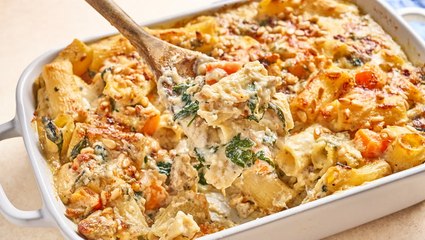 Sausage, Butternut Squash, and Blue Cheese Pasta Recipe