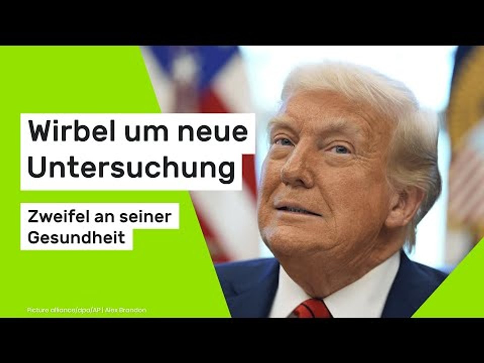 Donald Trump: Wirbel um neue Untersuchung - Pressesprecherin schürt Zweifel an seiner Gesundheit