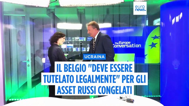 Il Belgio non ha bloccato il piano di supporto all'Ucraina, afferma la commissaria Ue Lahbib