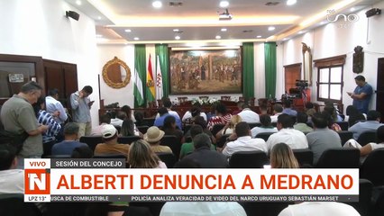 SESIÓN DEL CONCEJO: ALBERTI DENUNCIA A MEDRANO
