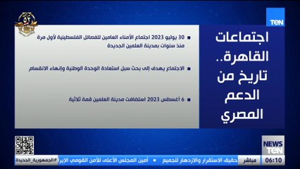 اجتماعات القاهرة.. تاريخ من الدعم المصري للقضية الفلسطينية