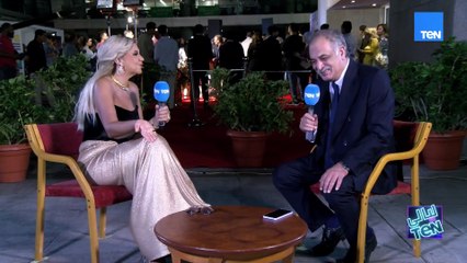 رياض الخولي: أول مره في حياتي أحضر مهرجان وفرحتي بتكريمي في مهرجان الإسكندرية السينمائي لا توصف