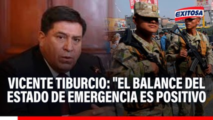 Ministro del Interior asegura que el balance del estado de emergencia es positivo: "Si nos golpean una vez, respondemos dos veces"