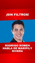 Rodrigo Romeh responde sobre Maripily Rivera y los exnovios de Ferka en los Eliot Awards