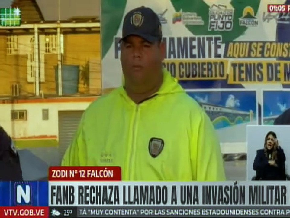 ZODI N° 12 Falcón condena llamado a la intervención extranjera de la derecha venezolana