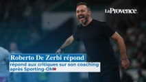 Roberto De Zerbi répond aux critiques sur son coaching à Lisbonne