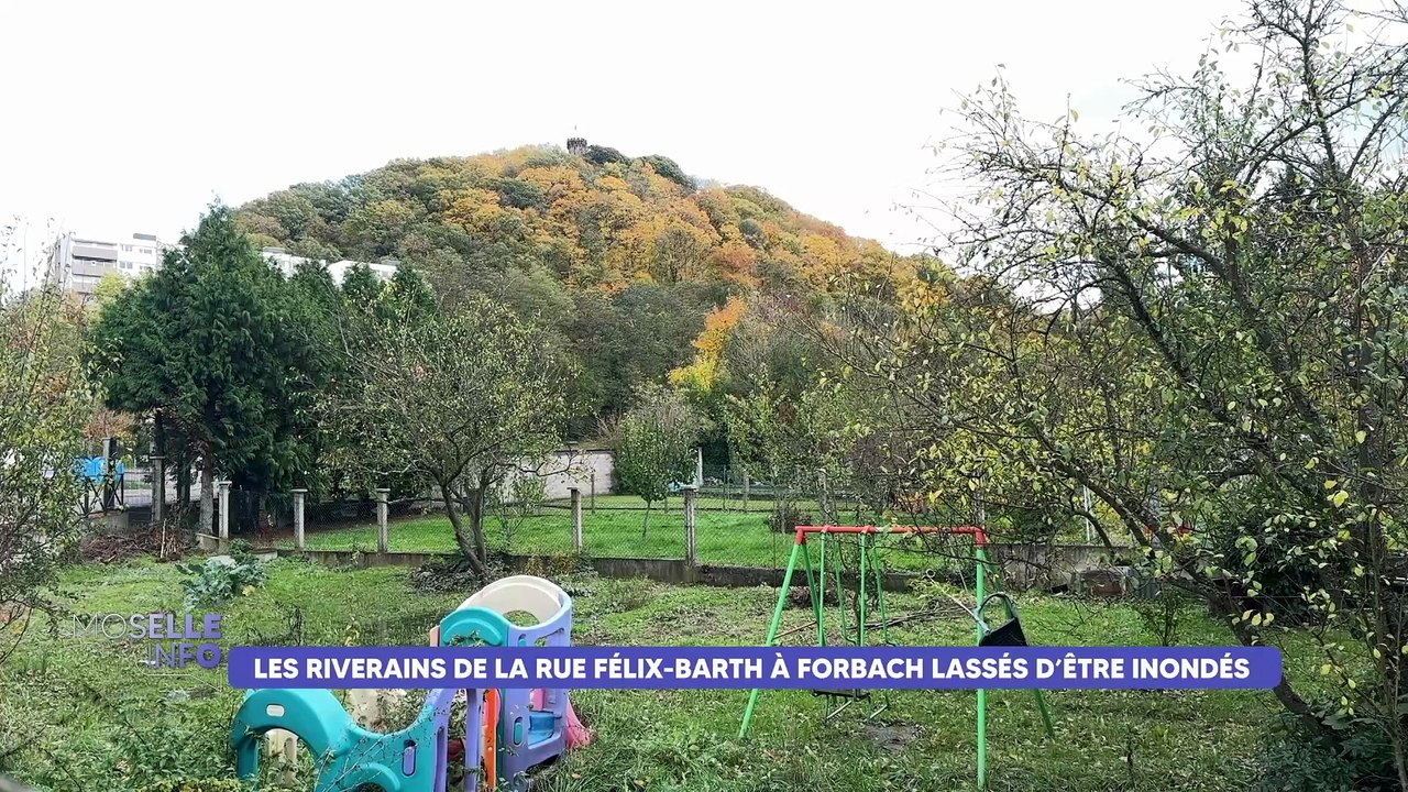 Les riverains de la rue Félix-Barth à Forbach lassés d’être inondés