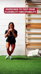 Four exercises to test your flexibility and stability #shorts #yoga #fitness #fitnessmotivation #excercise