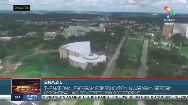Brazil, National Program for Education in Agrarian Reform has benefited 190,000 People