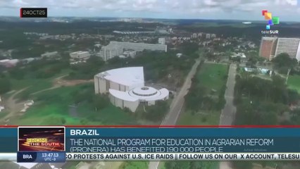 Brazil, National Program for Education in Agrarian Reform has benefited 190,000 People