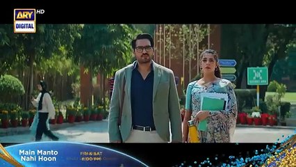 Main Manto Nahi Hoon Episode 29 - Promo -  Humayun Saeed - Sajal Aly - ARY Digital Drama