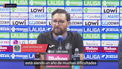 Bordalás tira de ilusión frente a las bajas con las que llega a San Mamés